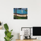 Poster Edvard Munch - Clair de lune (Bureau à domicile)