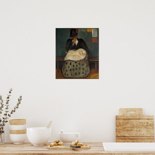 Poster Edvard Munch - Héritage (Cuisine)