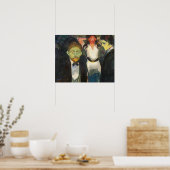 Poster Edvard Munch - Jealousy (Cuisine)