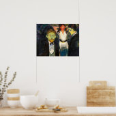 Poster Edvard Munch - Jealousy (Cuisine)