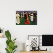 Poster Edvard Munch - La Danse de la Vie (Bureau à domicile)