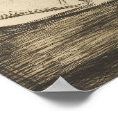 Poster Edvard Munch - La mère morte et son enfant (Coin)