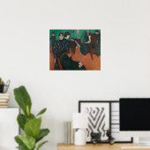 Poster Edvard Munch - La mort dans le champignon (Bureau à domicile)