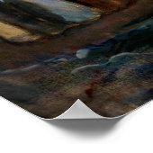 Poster Edvard Munch - La tempête (Coin)