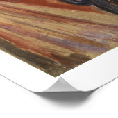 Poster Edvard Munch L'Affiche De Peinture De Cris (Coin)