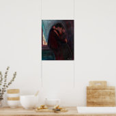 Poster Edvard Munch - Le Baiser (Cuisine)