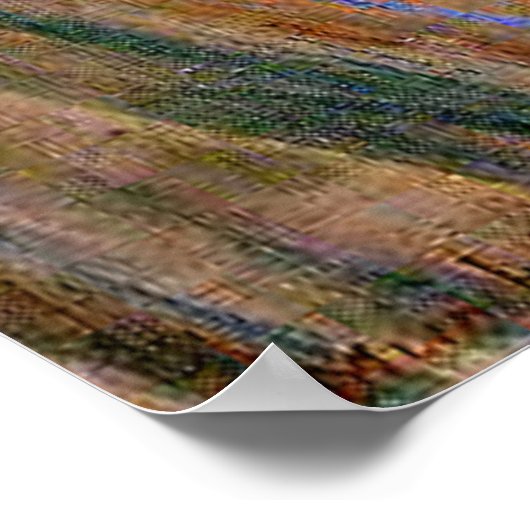 Poster Edvard Munch - Le cri (Coin)