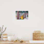 Poster Edvard Munch - Le Journal Jaune (Cuisine)