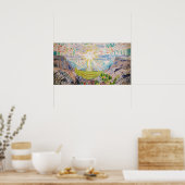 Poster Edvard Munch - Le Soleil 1910 (Cuisine)
