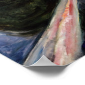 Poster Edvard Munch - Les filles sur le pont 1902 (Coin)