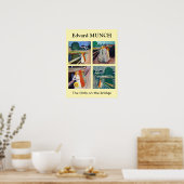 Poster Edvard Munch - Les filles sur le pont Sélection (Cuisine)