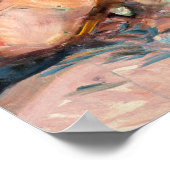 Poster Edvard Munch - Rive avec Maison Rouge (Coin)