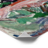 Poster Edvard Munch - Seashore. Paysage près de Lubeck (Coin)