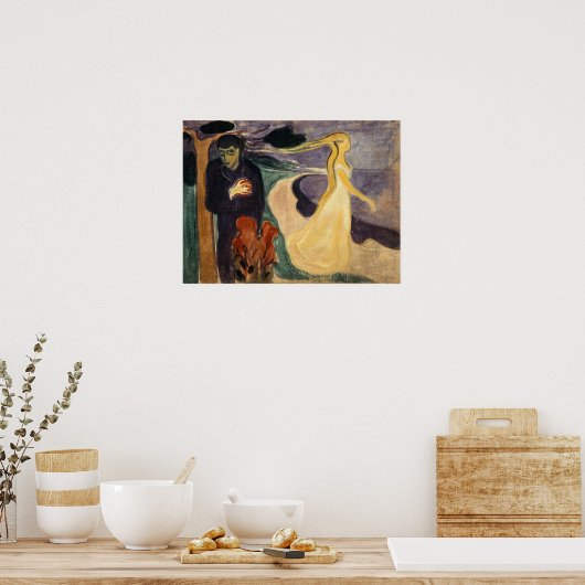 Poster Edvard Munch - Séparation (Cuisine)