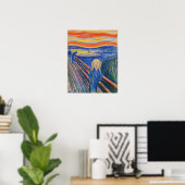 Poster Edvard Munch - The Scream 1895 (Bureau à domicile)