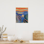 Poster Edvard Munch - The Scream 1895 (Cuisine)