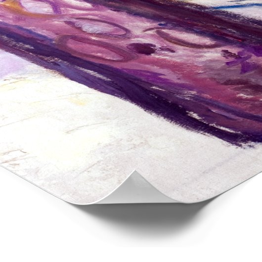 Poster Edvard Munch The Yellow Log (Coin)