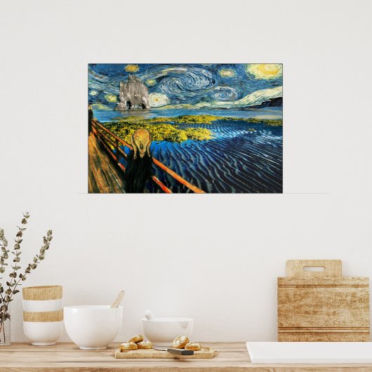 Poster Edvard rencontre Vincent (Cuisine)