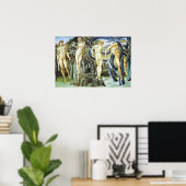 Poster Edward Burne-Jones Perseus et Andromeda (Bureau à domicile)