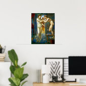 Poster Edward Burne-Jones Pygmalion (Bureau à domicile)