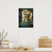 Poster Edward Burne-Jones Pygmalion (Cuisine)