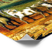 Poster Edward Hicks - Arche de Noé (Coin)