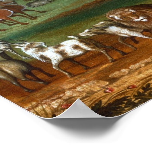 Poster Edward Hicks Noah's Ark (Coin)