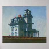 Poster Edward Hopper House par le chemin de fer (Devant)