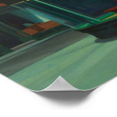 Poster Edward Hopper Nighthawks 1942, ARTISTE AMÉRICAIN (Coin)