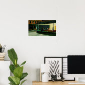 Poster Edward Hopper Nighthawks Art Paint (Bureau à domicile)
