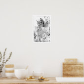 Poster Edward I déclare son fils Prince de Galles (Cuisine)