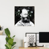 Poster Edward Lear (Bureau à domicile)