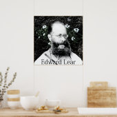 Poster Edward Lear (Cuisine)