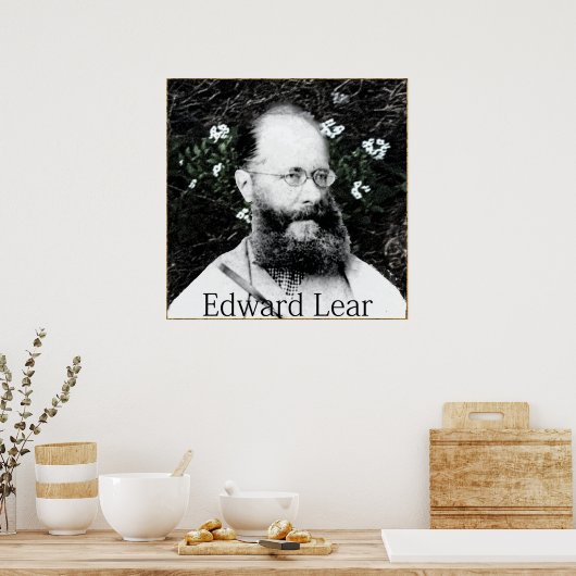 Poster Edward Lear (Cuisine)