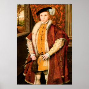 Poster Edward, Prince de Galles (Edward VI d'Angleterre)