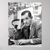 POSTER EDWARD R. MURROW CBS 1956 (Devant)