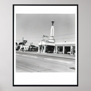 Poster Edward Ruscha - Conoco - Shamrock, Texas (de la s