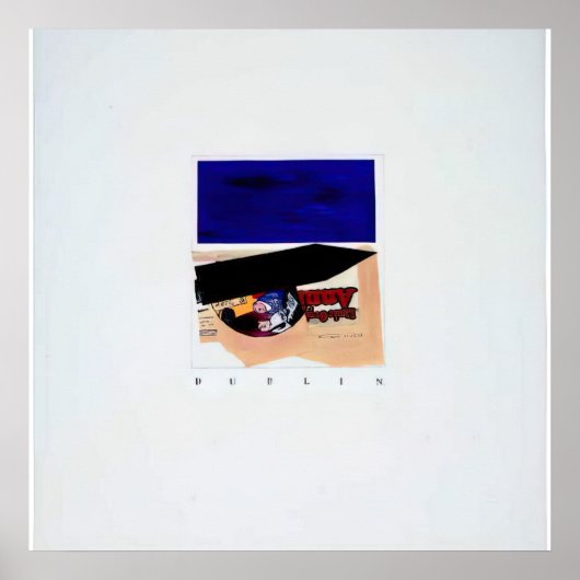 Poster Edward Ruscha - Dublin - 1960 (Devant)
