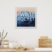 Poster Edward Ruscha - Fusée murale - 2013 (Cuisine)