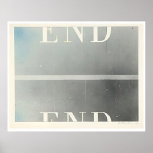 Poster Edward Ruscha - La Fin #53 - Art Pop