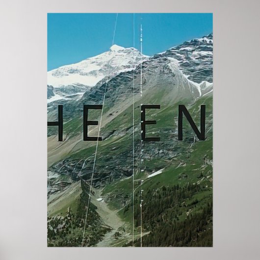 Poster Edward Ruscha - La Fin #87 - 2010 (Devant)