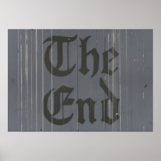 Poster Edward Ruscha - La Fin Ultime - 1991