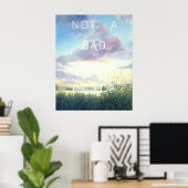 Poster Edward Ruscha - Not A Bad World, Is It - 1984 (Bureau à domicile)