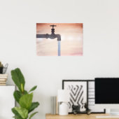 Poster Edward Ruscha - Robinet - Pop Art (Bureau à domicile)