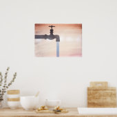 Poster Edward Ruscha - Robinet - Pop Art (Cuisine)