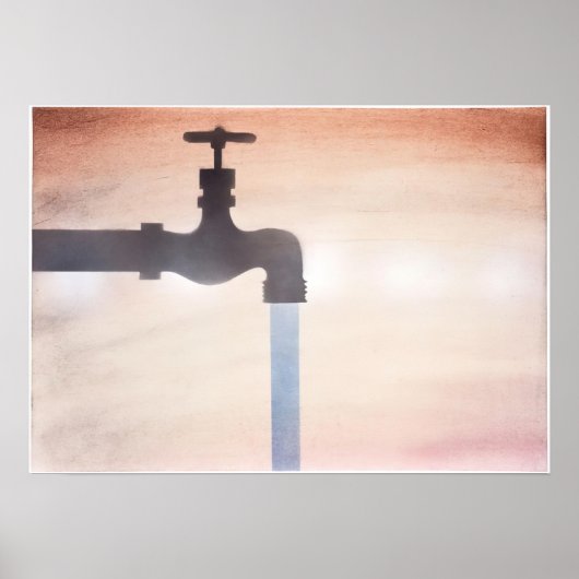 Poster Edward Ruscha - Robinet - Pop Art (Devant)