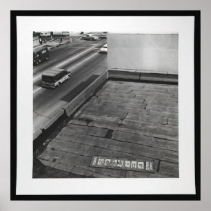 Poster Edward Ruscha - Toit (Série Toits #2) - Pop