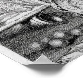 Poster Edward The Black Prince (1330-76) after the monume (Coin)