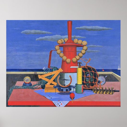 Poster Edward Wadsworth, Regalia, (Devant)