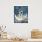 Poster Edwin Blashfield Étoiles Scatting Art Nouveau (Cuisine)